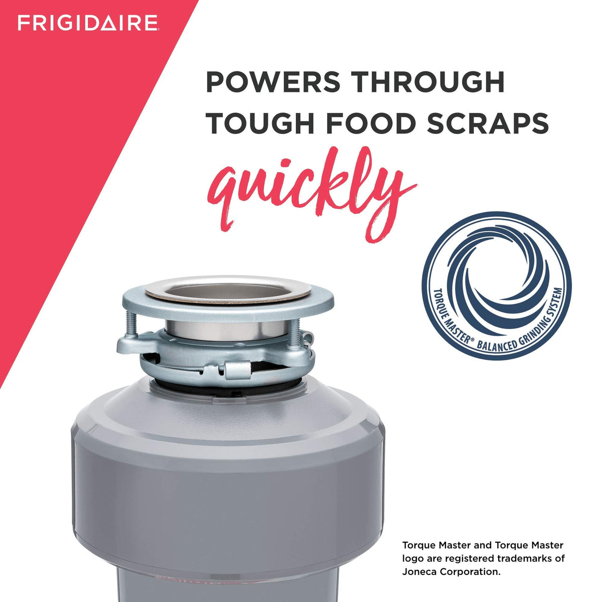 Frigidaire FF75DISPC1 3/4 HP Corded Garbage Disposal – Quiet, Powerful Kitchen Solution