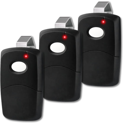 Garage Stop 3X for Multicode 308911 Remote – 300MHz, 10-Dip Gate Opener (Black)