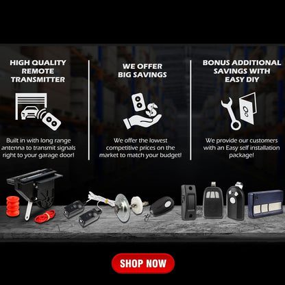 GDR PRO 2X Garage Door Remote for Marantec M3-2312 – Compatible with Marantec Keypad