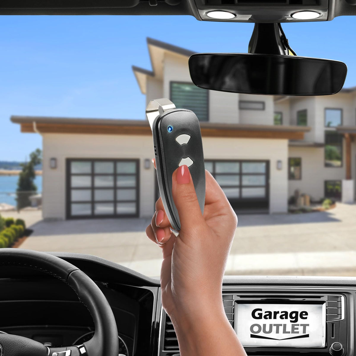 GDR PRO 2X Garage Door Remote for Marantec M3-2312 – Compatible with Marantec Keypad