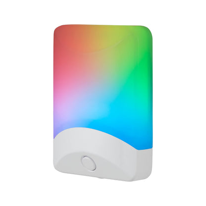 GE Color Changing LED Night Light 4-Pack | Dusk-to-Dawn Sensor