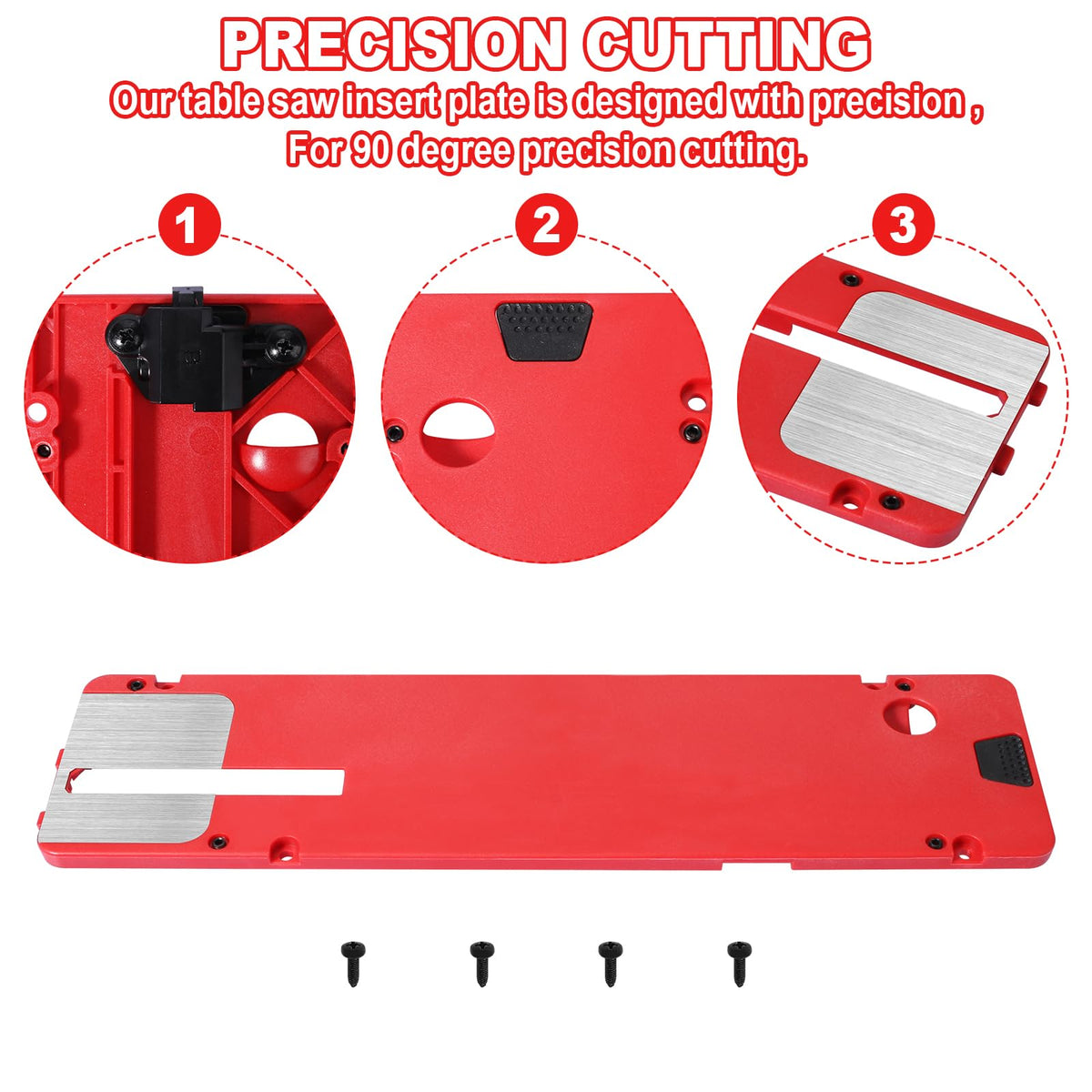 GEAIN STZ6307 Zero Clearance Insert Plate for SKIL TS6307-00 – Precise Dados & Flush Fit