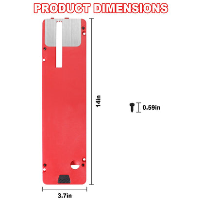 GEAIN STZ6307 Zero Clearance Insert Plate for SKIL TS6307-00 – Precise Dados & Flush Fit