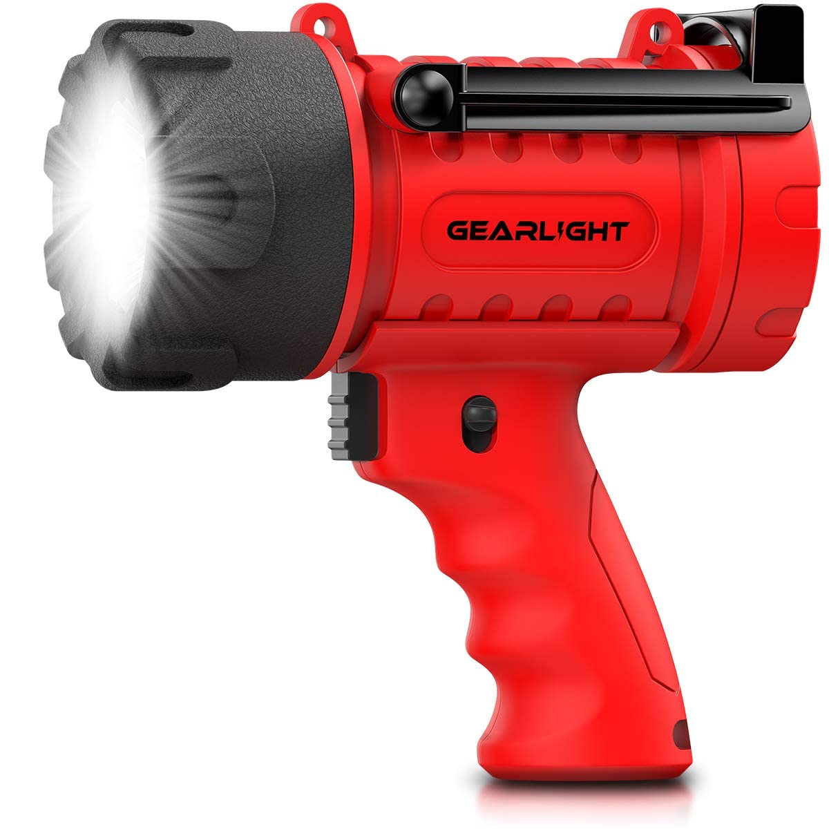 GearLight LED Spotlight Flashlight – Battery-Powered, Waterproof Handheld Spotlight for Camping & Outdoors