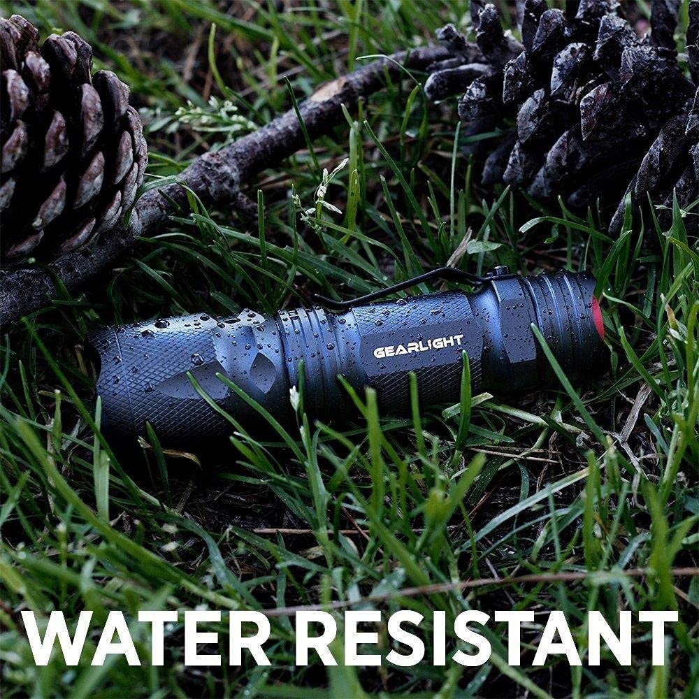 GearLight M3 Mini LED Flashlight Pack — 2 Compact Pocket Lights