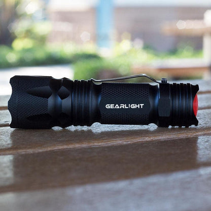 GearLight M3 Mini LED Flashlight Pack — 2 Compact Pocket Lights