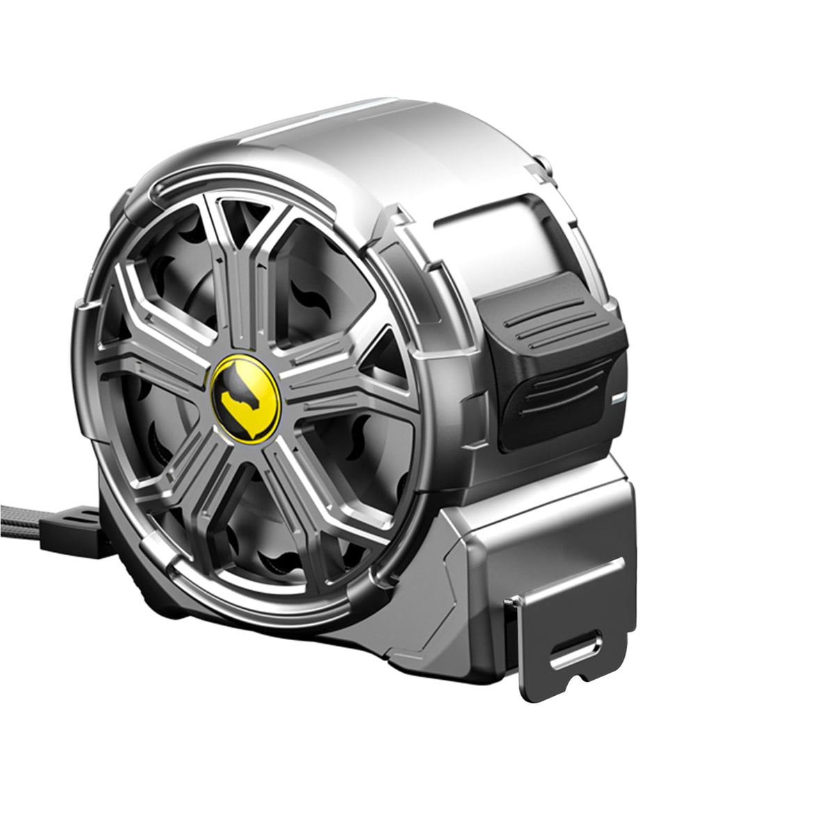 Generic 16ft Stainless Steel Tape Measure – Waterproof, Rustproof, Hollow Shell