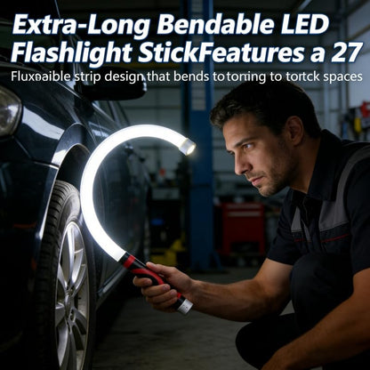 Generic Flexible LED Flashlight Stick – 27-inch Bendable Mechanic Light with 3 Brightness Modes