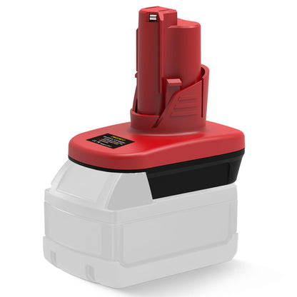 Generic ML18M12 Battery Adapter for Milwaukee 18V to 12V Tools – Adapter Only