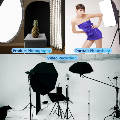 Generic 2Pcs 85W 5500K CFL Spiral Bulbs for Photography – E27/E26 Socket Daylight Studio Kit