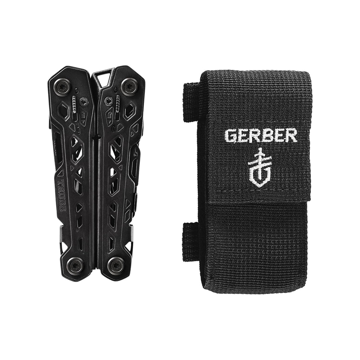 Gerber Gear Truss 17-in-1 Multitool – Compact EDC Pliers, Knife, and Screwdriver Set