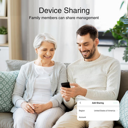 GHome Smart Plug – WiFi Outlet with Alexa & Google Assistant, 2.4GHz, No Hub Required, App Remote Control