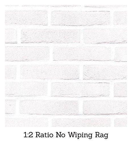 Giani Brick Transformations Whitewash Paint for Brick & Fireplaces – 16 oz Pint