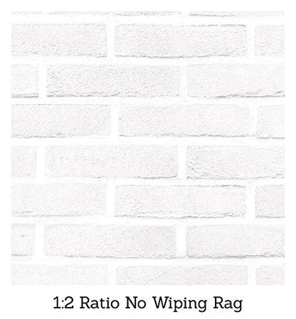 Giani Brick Transformations Whitewash Paint for Brick & Fireplaces – 16 oz Pint