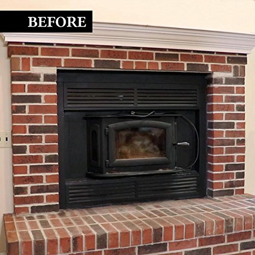Giani Brick Transformations Whitewash Paint for Brick & Fireplaces – 16 oz Pint