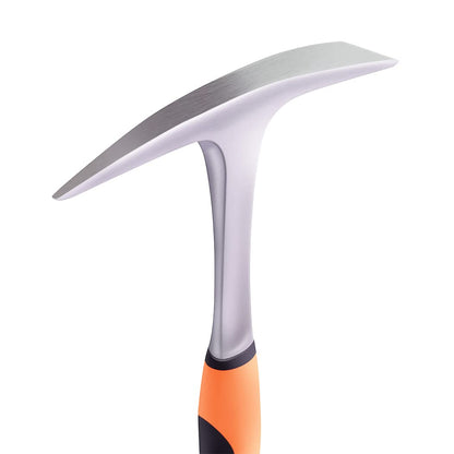 Glorousamc Rock Pick & 28 oz Forged Brick Hammer — Pointed Tip, Flat Head, Shock-Reduction Handle
