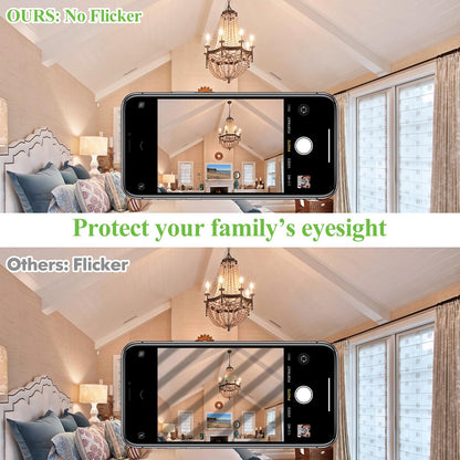 GoBright Dimmable E12 Candelabra LED Light Bulbs – 60W Equivalent, 6W, 630LM, 2700K Soft White, 12-Pack