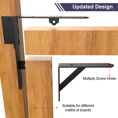 GoldOrcle Corner Brace Bracket Anti Sag Gate Frame Kit with Latch – Heavy-Duty, Rust-Resistant