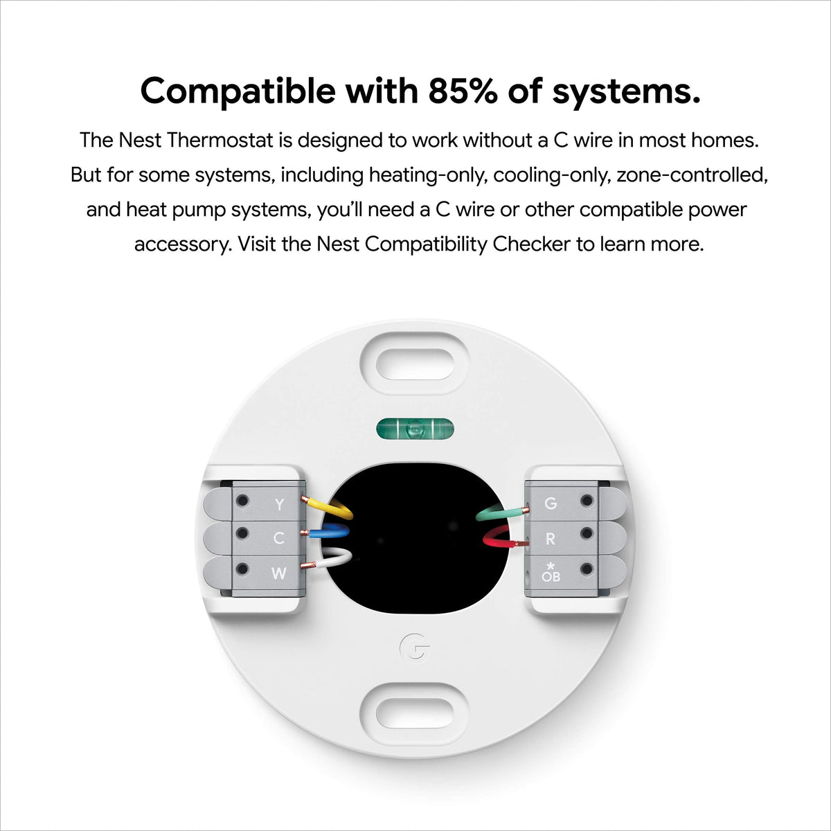 Google Nest Thermostat – Smart Wi-Fi Thermostat for Home (Sand)