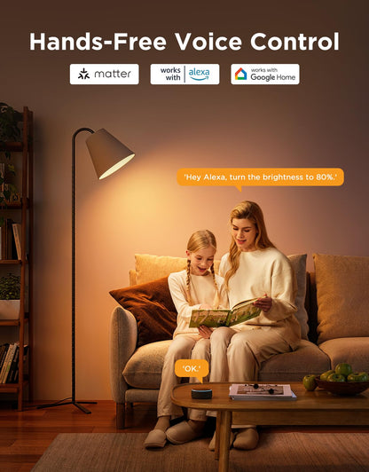 Govee BR30 Smart Light Bulbs – Matter, Alexa & Google Assistant, RGBWW, 850 LM, 6 Pack