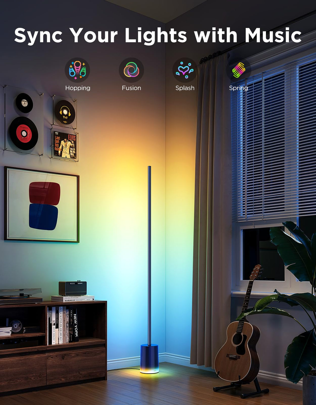 Govee Floor Lamp 2 – RGBIC, 1725lm, Matter & Alexa Compatible