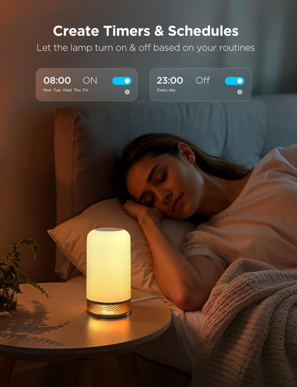 Govee RGBIC Smart Table Lamp 2 – 64 Scene Modes, Matter Compatible, Alexa, SmartThings