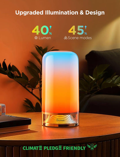 Govee RGBIC Smart Table Lamp 2 – 64 Scene Modes, Matter Compatible, Alexa, SmartThings
