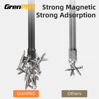 GRENPRO 22-Piece Hex Bit Set | Allen Wrench Drill Bit Set for Impact Drivers