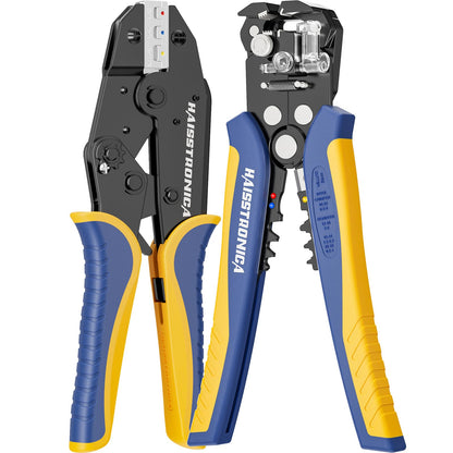 haisstronica Automatic Wire Stripper & Crimping Tool, AWG 24-10