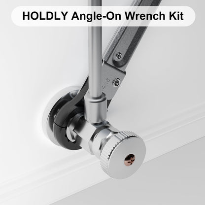 Holdly Angle Stop Wrench Kit – Adjustable Plumbing Tool for Compression Stops