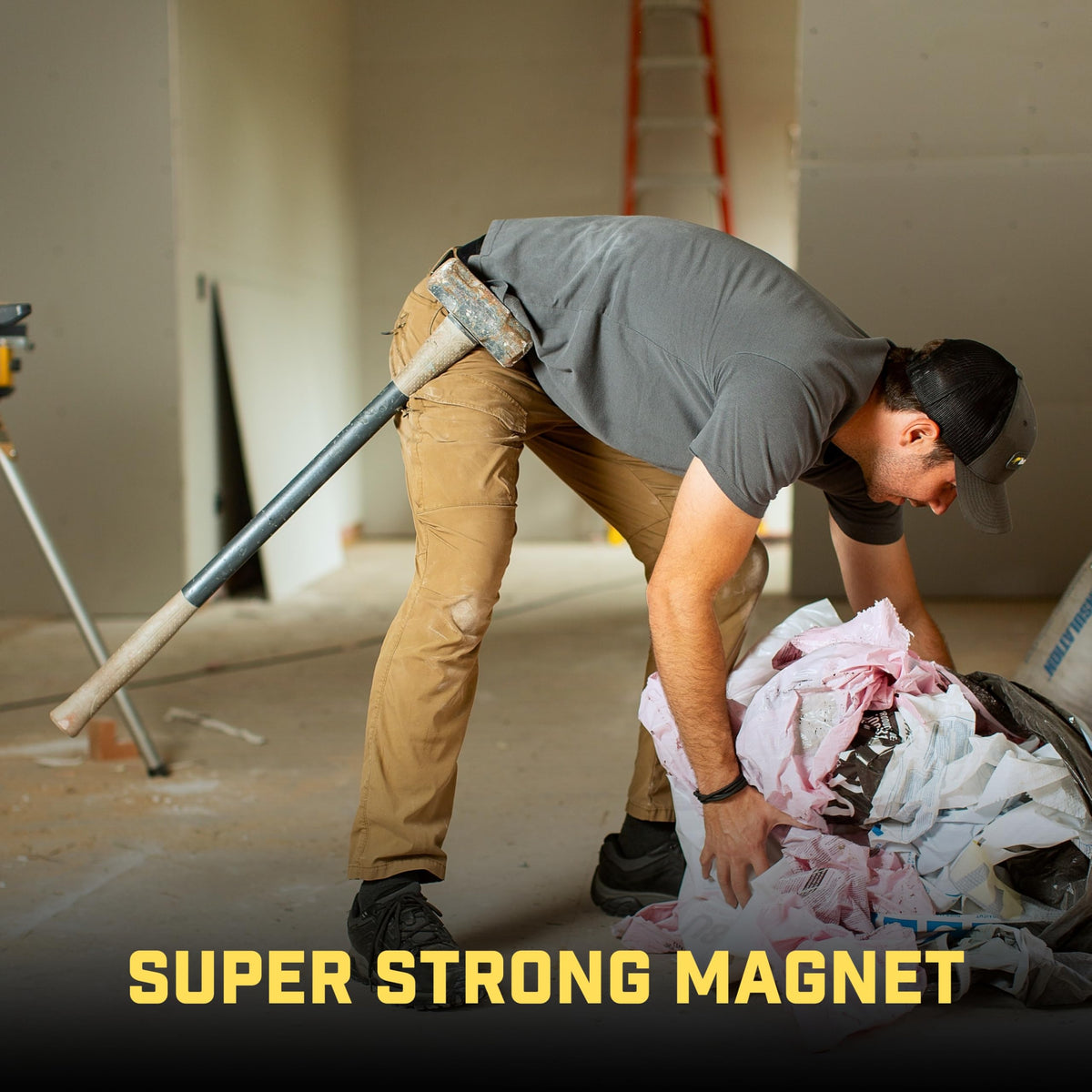 Holstery MagMaster Magnetic Tool Holder – Clip-On Belt Holster for Tools