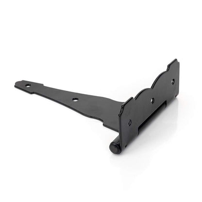 HOME MASTER HARDWARE 8in Heavy Duty Decorative Tee Hinge – 6 Pack, Black Finish