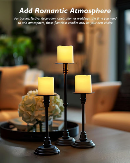 Homemory 24-Pack Remote Control LED Votive Candles – 400+ Hours, 2/4/6/8H Timers