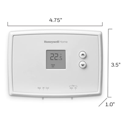 Honeywell Home RTH111B Digital Non-Programmable Thermostat – Simple Temperature Control