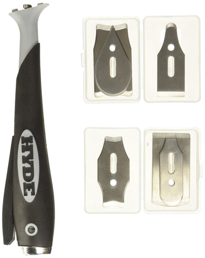 Hyde Contour Scraper with 6 Changeable Blades – Multicolor | 10450