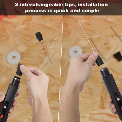 IMAGE Hot Wire Foam Cutter 2-in-1 Kit — 28W Pen, Carry Case, 100-240V