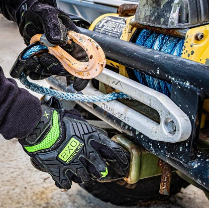 Ironclad Work Gloves – 360° Impact Protection, Black, X-Large