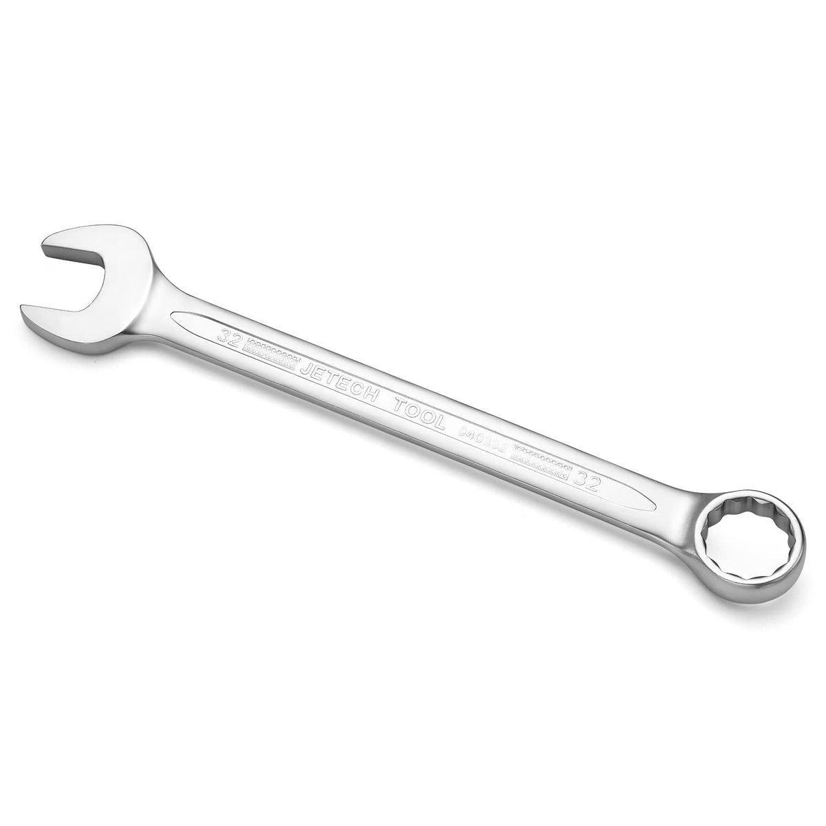 Jetech 32mm Combination Wrench – Industrial Grade Cr-V, 12-Point Box End, Off-Corners, 15-Degree Offset