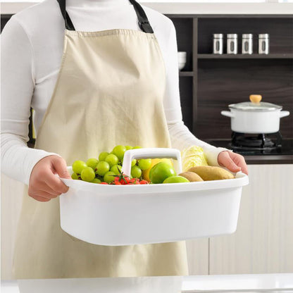 JiatuA Large Cleaning Caddy – 2 Pack, Portable Shower Basket with Handle, Multi-Use Organizer