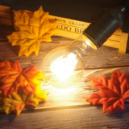 Jslinter 6-Pack Edison Bulbs 60W – Dimmable A19 Amber Vintage E26