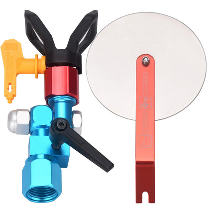 JWGJW Airless Spray Guide with 517 Tip & 10-Inch Extension Pole
