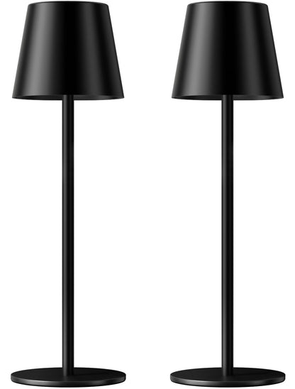 Kakanuo Cordless Table Lamp KK2 Pack – 2-Pack, 5000mAh, 3-Color Dimmable, USB-C, Touch Control