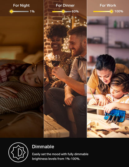 Kasa Smart ES20M Motion Sensor Dimmer Switch – No Hub Required, 2.4 GHz Wi‑Fi, Alexa & Google