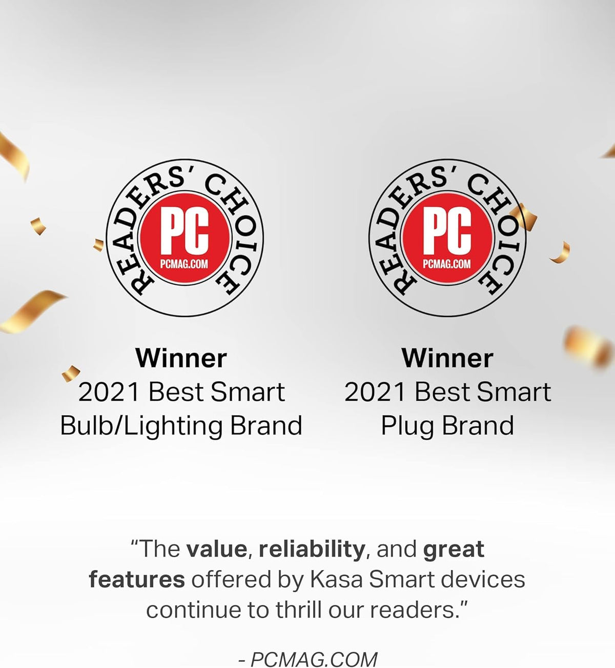 Kasa Smart Light Bulbs KL125P2 (2-Pack) - Full Color, Dimmable, No Hub Required