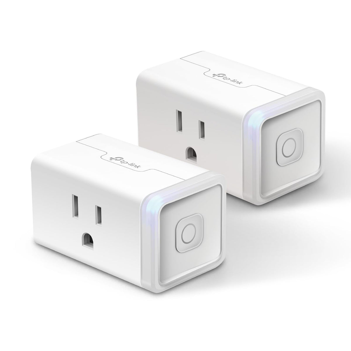 Kasa Smart Plug Mini 15A EP25P2 – HomeKit, Siri, Alexa & Google Assistant, 2-Pack, UL Certified