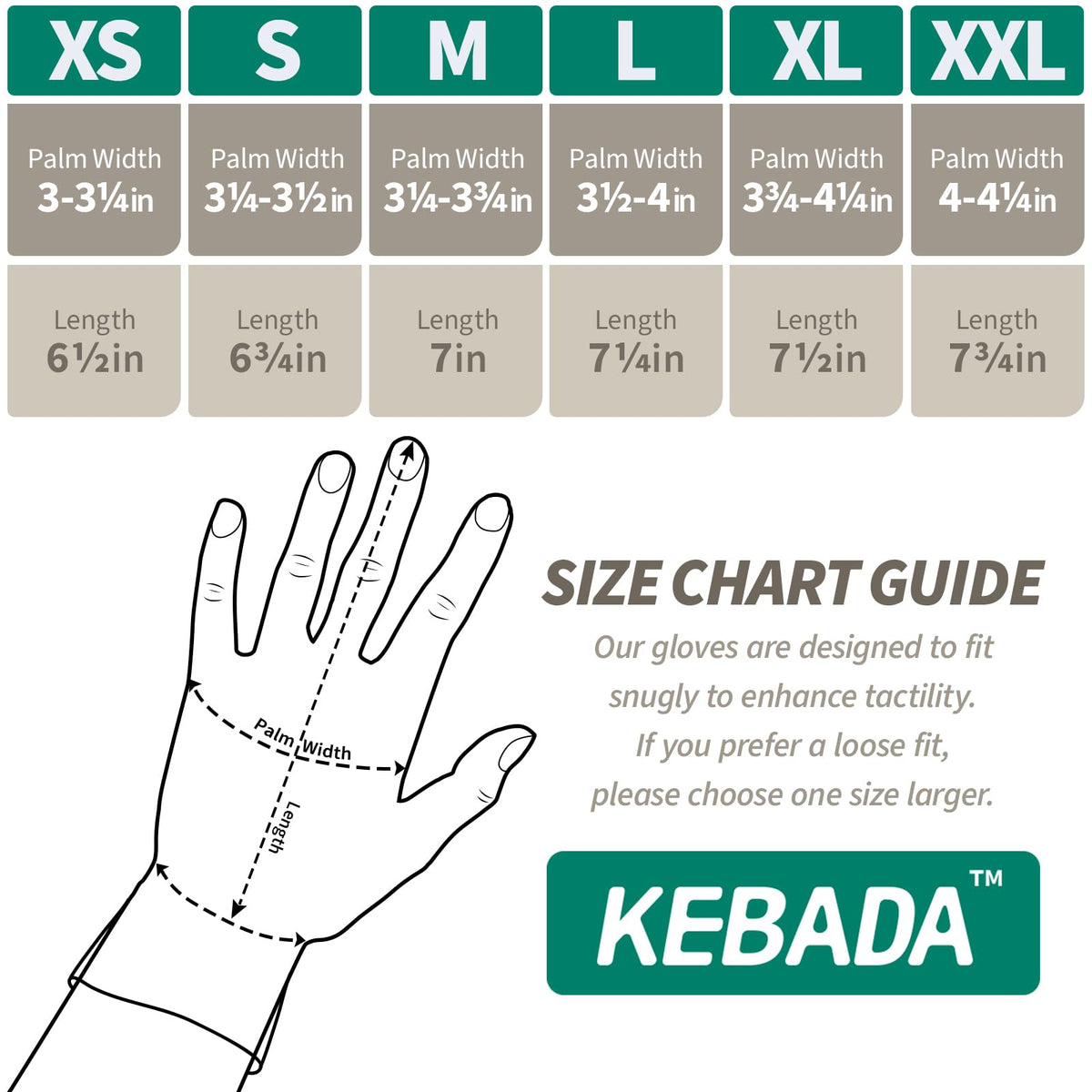 Kebada W1 Work Gloves – PU Coated, Touchscreen, Multi-Use (Green, Large)