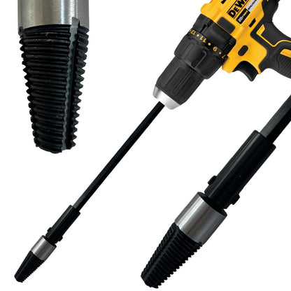 Keyfit Tools SpeedQueen Pro Nipple Extractor — Drill-Powered Ez-Out (1/2" & 3/4")