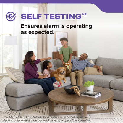 Kidde 30CUDR-V Smoke & CO Detector — AA Battery Powered, Voice Alerts, 3-Pack