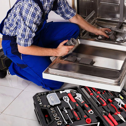 KingTool 325-Piece Home Repair Tool Kit – 1-Drawer Toolbox & Complete Wrench/Socket Set