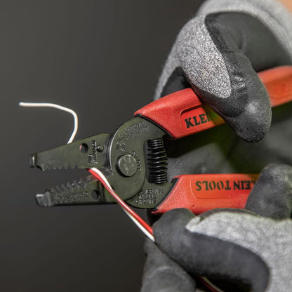 Klein Tools 11046 Wire Stripper/Cutter – Made in USA, 16-26 AWG, Compact Precision Tool